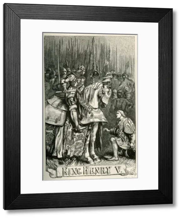 Framed Print : Henry V - title page Framed Print : Henry V - title page