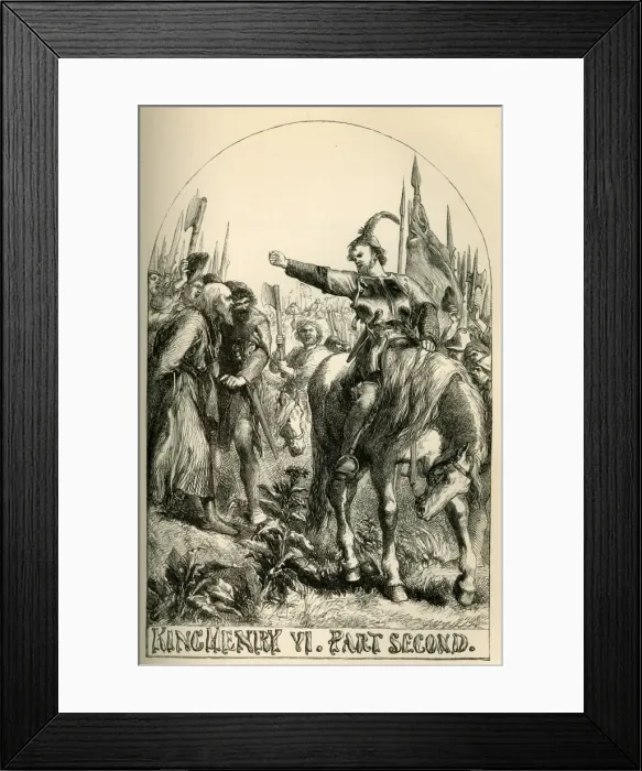 Framed Print : Henry VI Part II - title page Framed Print : Henry VI Part II - title page