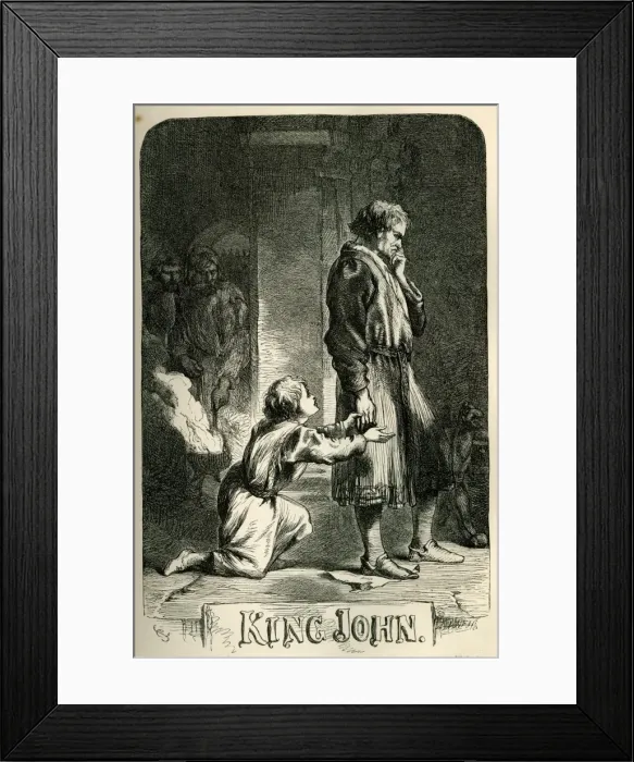 Framed Print : King John - title page Framed Print : King John - title page
