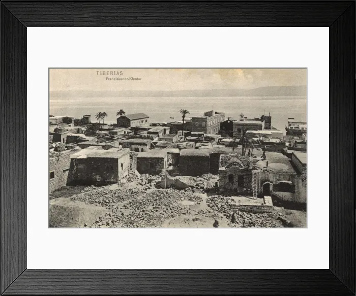 Framed Print : Franciscan convent, Tiberias, Sea of Galilee, Israel Framed Print : Franciscan convent, Tiberias, Sea of Galilee, Israel