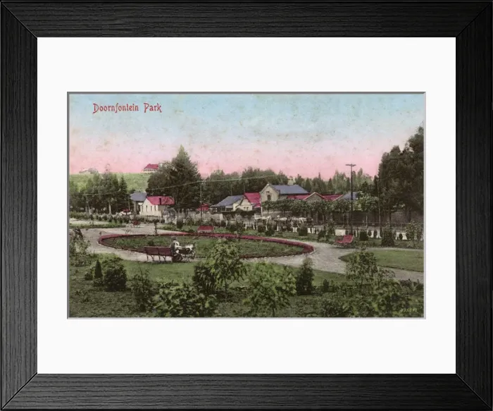 Framed Print : Doornfontein Park, Johannesburg, Transvaal, South Africa Framed Print : Doornfontein Park, Johannesburg, Transvaal, South Africa