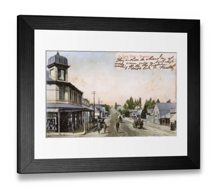 Framed Print : Braamfontein, Johannesburg, Transvaal, South Africa Framed Print : Braamfontein, Johannesburg, Transvaal, South Africa