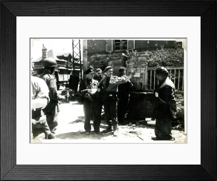 Framed Print : D-Day Bridgehead, Normandy, France, WW2 Framed Print : D-Day Bridgehead, Normandy, France, WW2