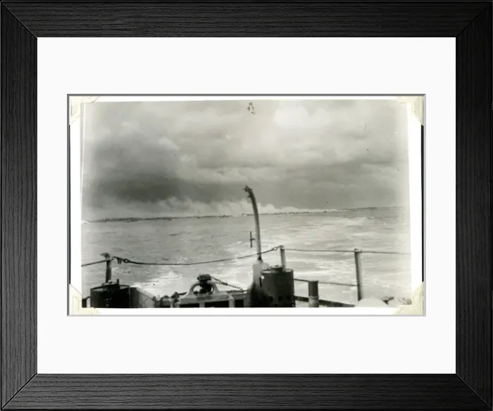 Framed Print : D-Day Invasion Forces off Normandy, France, WW2 Framed Print : D-Day Invasion Forces off Normandy, France, WW2