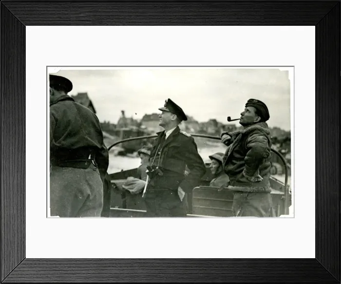 Framed Print : Air Chief Marshal Tedder and Admiral Ramsey, WW2 Framed Print : Air Chief Marshal Tedder and Admiral Ramsey, WW2