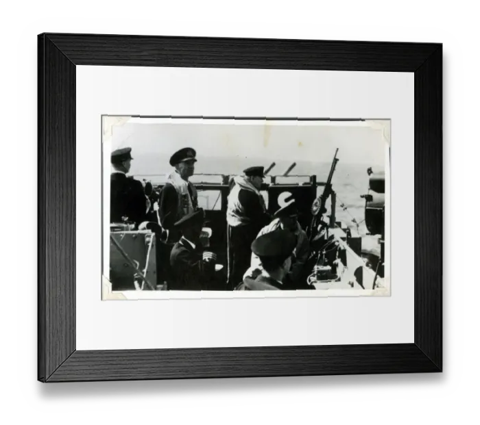 Framed Print : Winston Churchill and General Smuts, WW2 Framed Print : Winston Churchill and General Smuts, WW2