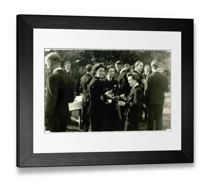 Framed Print : Admiral Sir Harold Burrough, Minden, Germany, WW2 Framed Print : Admiral Sir Harold Burrough, Minden, Germany, WW2