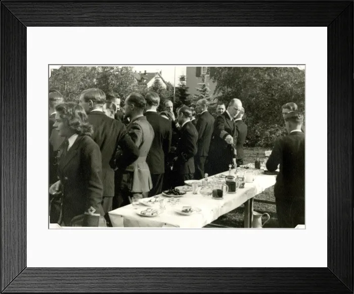 Framed Print : Admiral Sir Harold Burrough, Minden, Germany, WW2 Framed Print : Admiral Sir Harold Burrough, Minden, Germany, WW2