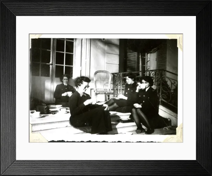 Framed Print : Quarters in Saint Germain, France, WW2 Framed Print : Quarters in Saint Germain, France, WW2