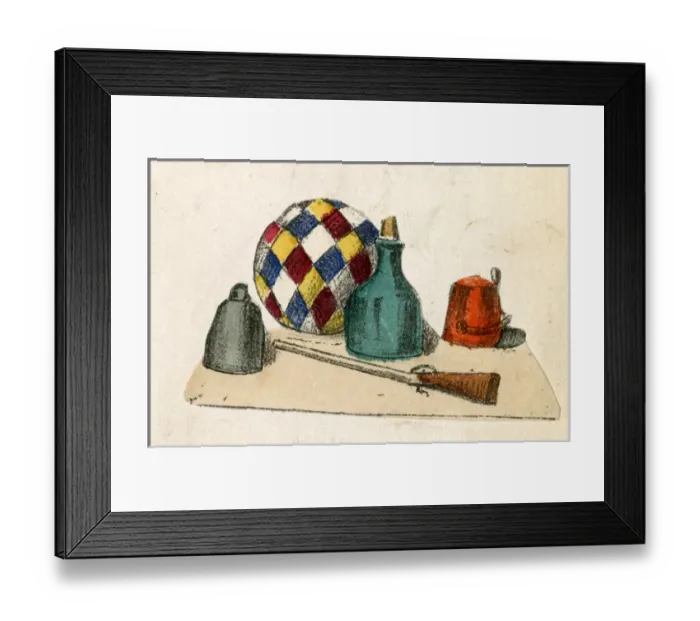 Framed Print : German circus scrap Framed Print : German circus scrap
