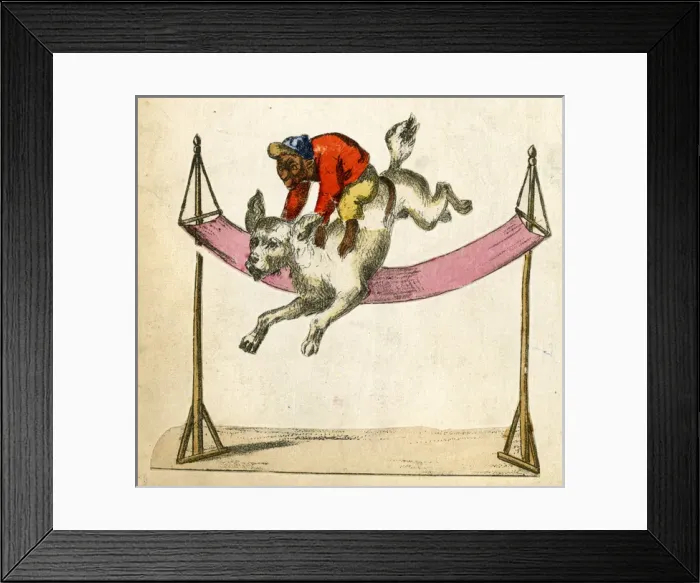 Framed Print : German circus scrap Framed Print : German circus scrap