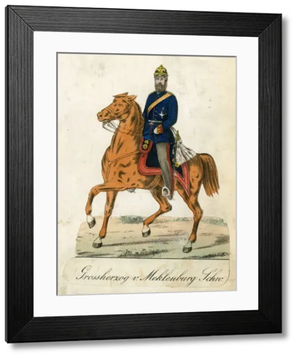 Framed Print : German scrap, Grand Duke of Mecklenburg-Schwerin Framed Print : German scrap, Grand Duke of Mecklenburg-Schwerin