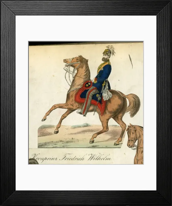 Framed Print : German scrap, Crown Prince Friedrich Wilhelm Framed Print : German scrap, Crown Prince Friedrich Wilhelm
