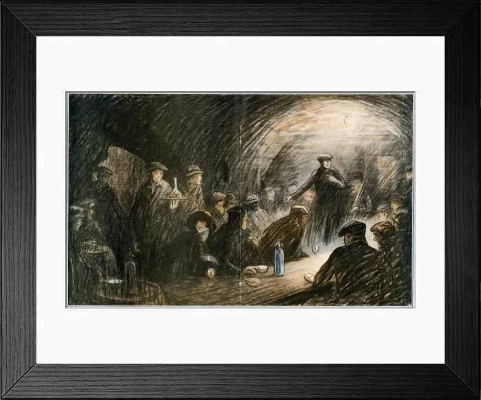 Framed Print : Scene in an Apache Cafe Chantant Framed Print : Scene in an Apache Cafe Chantant