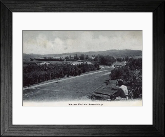 Framed Print : Mercara (Madikeri) Fort and surroundings, India Framed Print : Mercara (Madikeri) Fort and surroundings, India