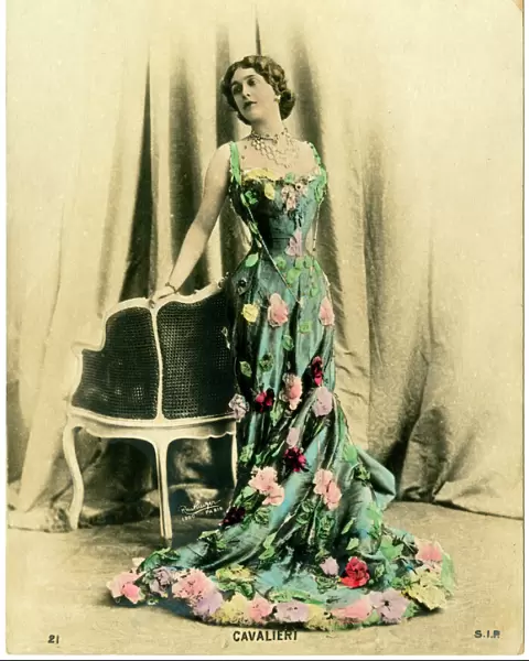Lina Cavalieri, Italian opera singer and actress