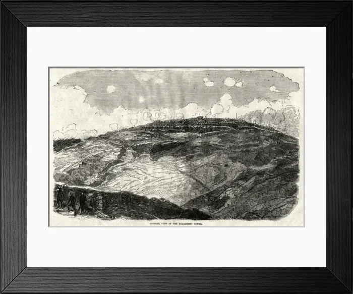 Framed Print : Crimean War, Malakoff Tower Framed Print : Crimean War, Malakoff Tower