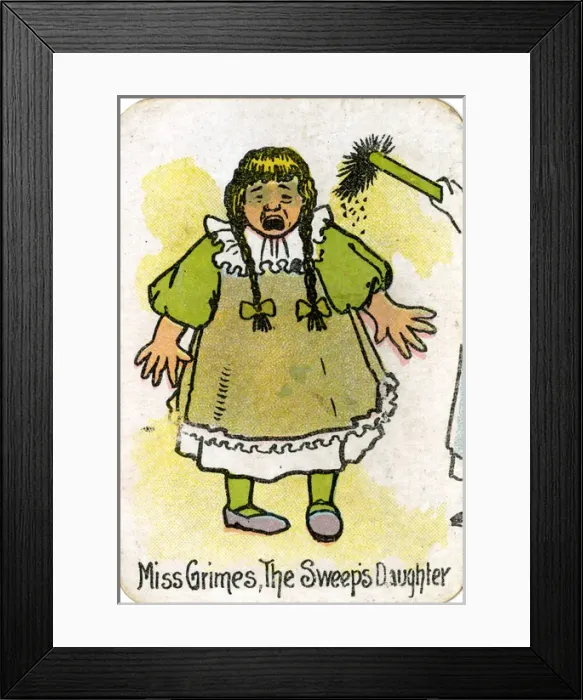 Framed Print : The Round Game of Happy Families, Miss Grimes Framed Print : The Round Game of Happy Families, Miss Grimes