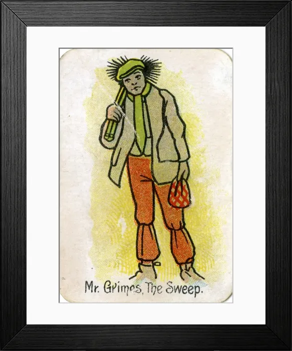 Framed Print : The Round Game of Happy Families, Mr Grimes Framed Print : The Round Game of Happy Families, Mr Grimes