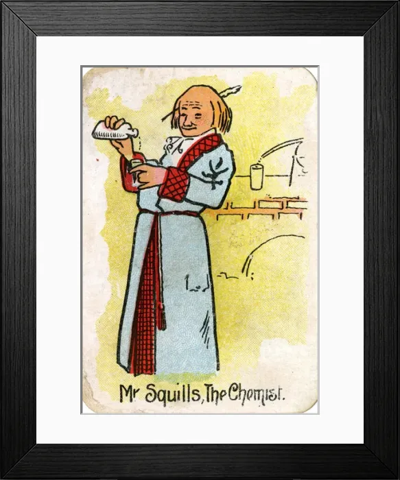 Framed Print : The Round Game of Happy Families, Mr. Squills Framed Print : The Round Game of Happy Families, Mr. Squills