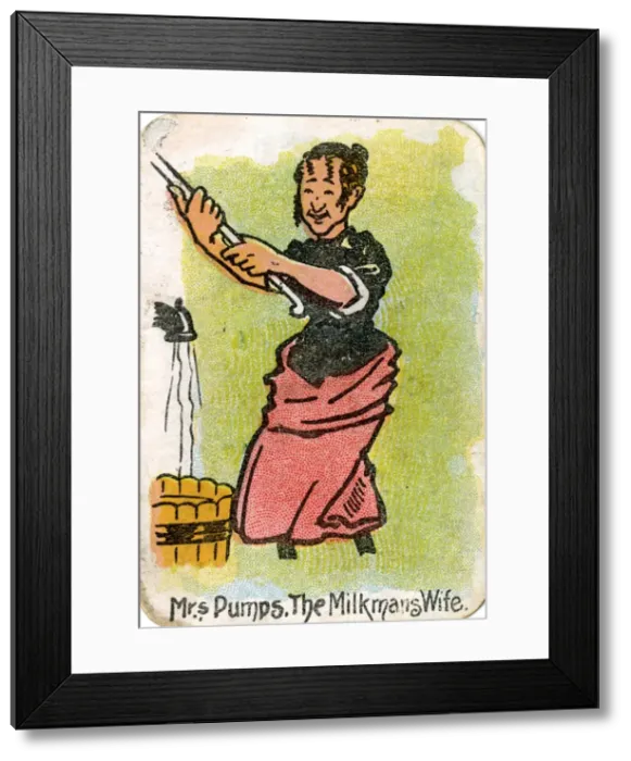 Framed Print : The Round Game of Happy Families, Mrs Pumps Framed Print : The Round Game of Happy Families, Mrs Pumps