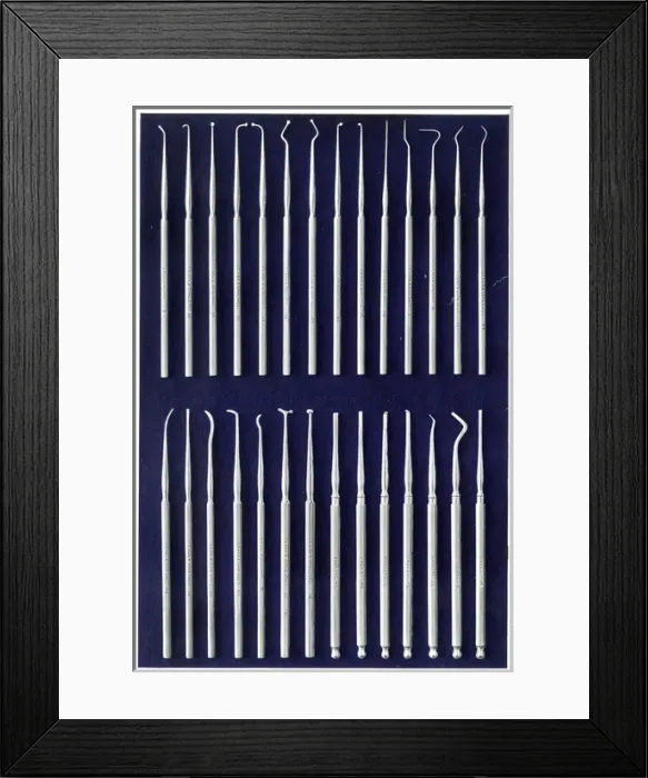 Framed Print : Dental Instruments, Claudius Ash, Sons & Co Ltd Framed Print : Dental Instruments, Claudius Ash, Sons & Co Ltd