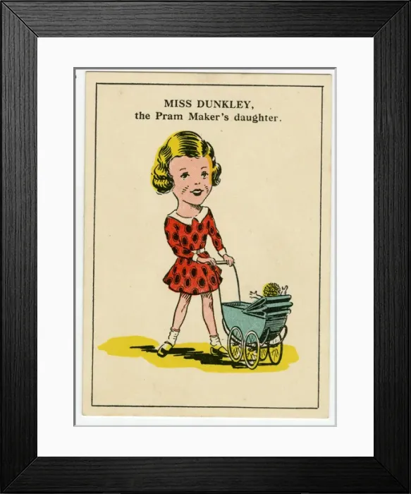 Framed Print : Cow & Gate Happy Family Game - Miss Dunkley Framed Print : Cow & Gate Happy Family Game - Miss Dunkley