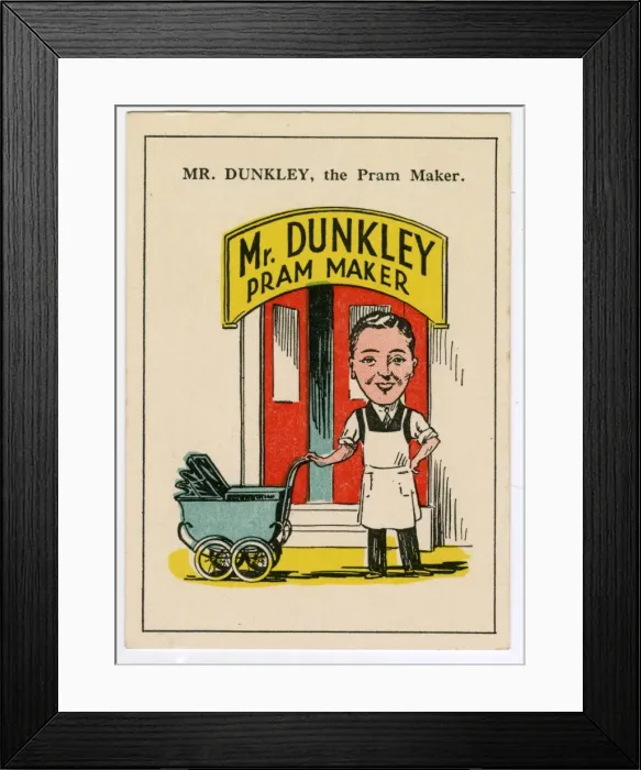 Framed Print : Cow & Gate Happy Family Game - Mr Dunkley Framed Print : Cow & Gate Happy Family Game - Mr Dunkley