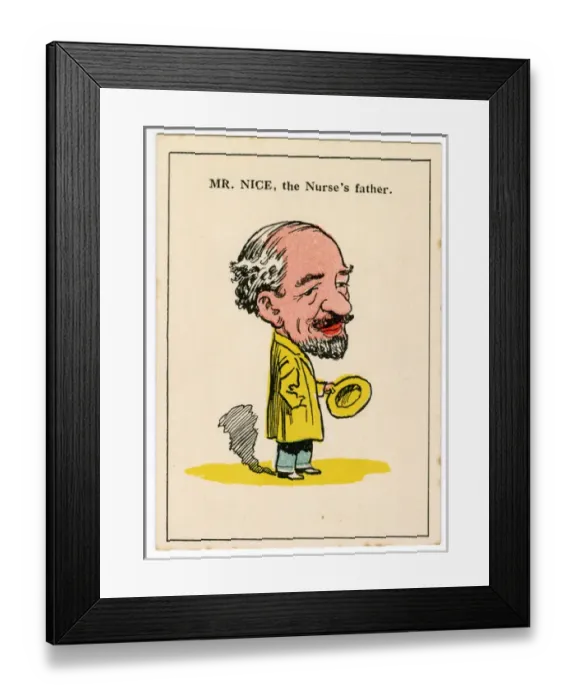 Framed Print : Cow & Gate Happy Family Game - Miss Nice Framed Print : Cow & Gate Happy Family Game - Miss Nice
