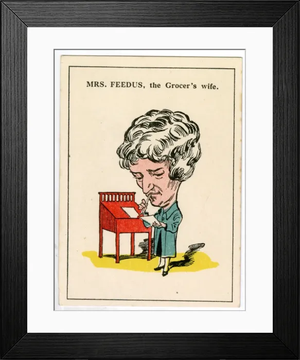 Framed Print : Cow & Gate Happy Family Game - Mrs Feedus Framed Print : Cow & Gate Happy Family Game - Mrs Feedus