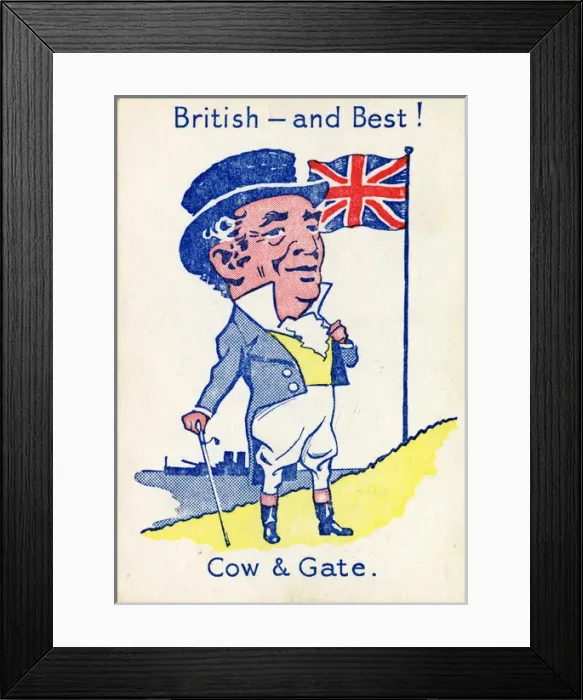 Framed Print : Cow & Gate Snap - British and Best Framed Print : Cow & Gate Snap - British and Best