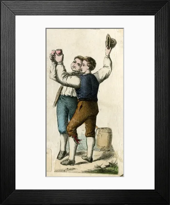 Framed Print : Scrap, Die Weinlese, German Grape Harvest Framed Print : Scrap, Die Weinlese, German Grape Harvest