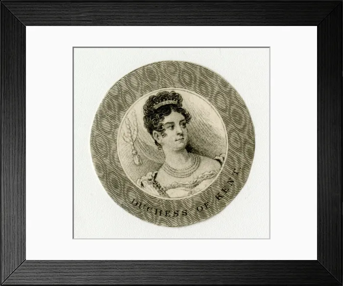 Framed Print : Duchess of Kent, mother of Queen Victoria Framed Print : Duchess of Kent, mother of Queen Victoria