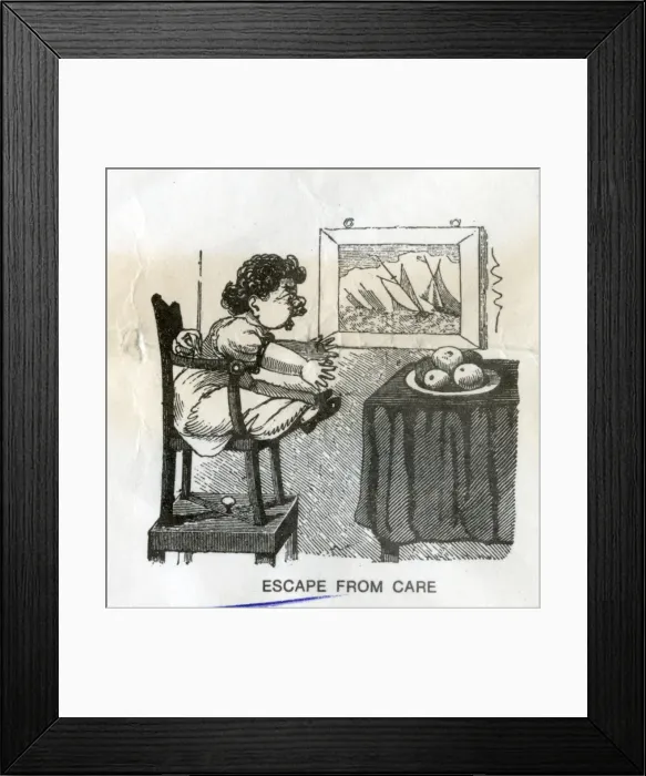 Framed Print : Hotel Bill - Escape from Care Framed Print : Hotel Bill - Escape from Care