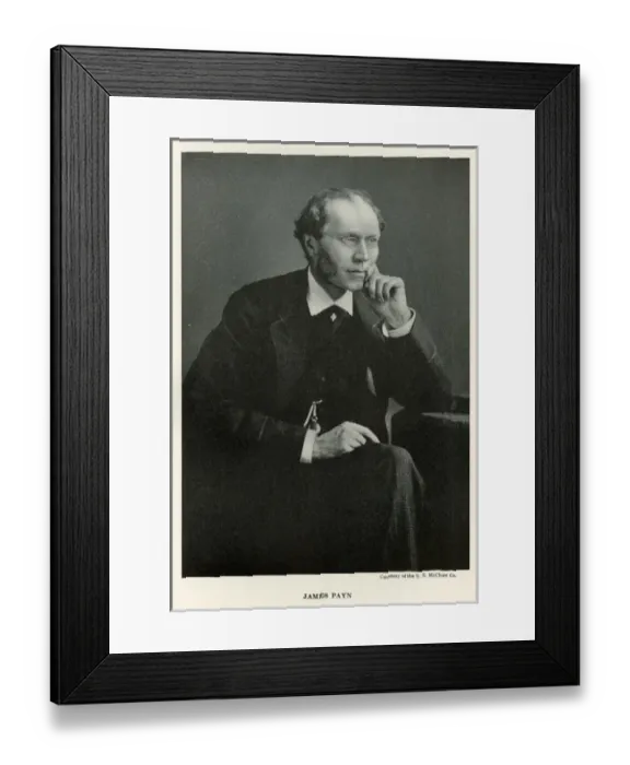 Framed Print : James Payn, English novelist and editor Framed Print : James Payn, English novelist and editor