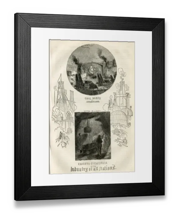 Framed Print : Knights Cyclopaedia of the Industry of all Nations Framed Print : Knights Cyclopaedia of the Industry of all Nations