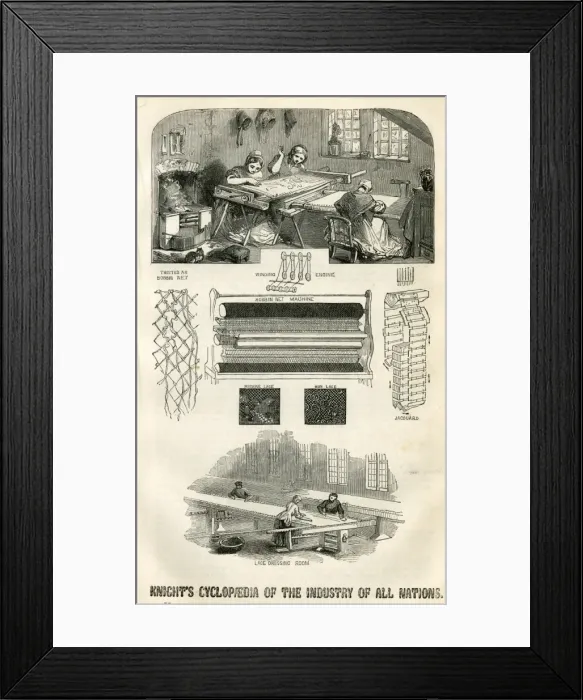 Framed Print : Knights Cyclopaedia of the Industry of all Nations Framed Print : Knights Cyclopaedia of the Industry of all Nations