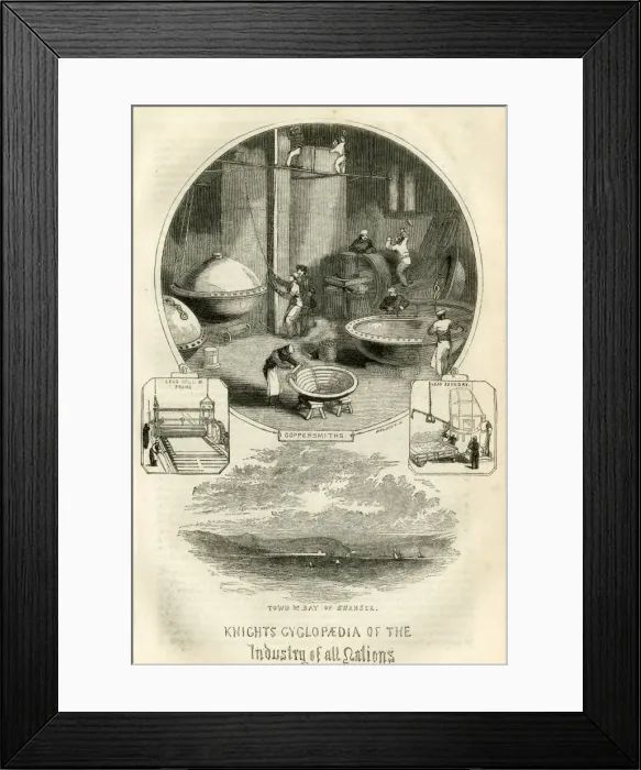 Framed Print : Knights Cyclopaedia of the Industry of all Nations Framed Print : Knights Cyclopaedia of the Industry of all Nations