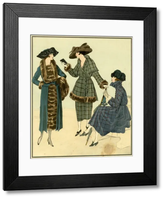 Framed Print : Les Elegances Parisiennes by Worth Framed Print : Les Elegances Parisiennes by Worth