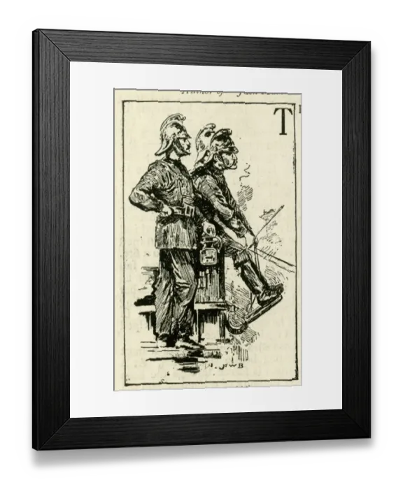 Framed Print : Out with the Fire Brigade Framed Print : Out with the Fire Brigade