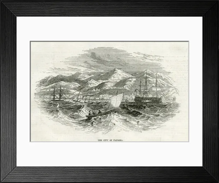 Framed Print : Panama City, Panama, South America Framed Print : Panama City, Panama, South America