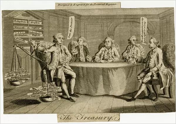 Cartoon, The Treasury