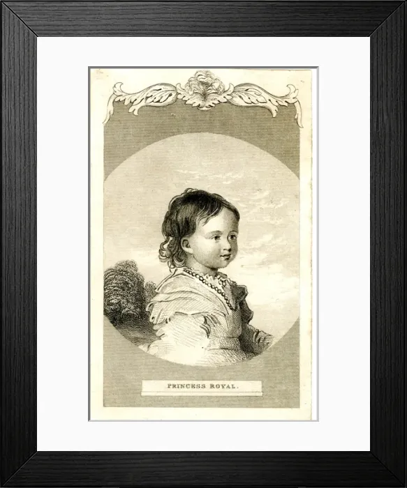 Framed Print : Victoria, Princess Royal, eldest daughter of Queen Victoria Framed Print : Victoria, Princess Royal, eldest daughter of Queen Victoria
