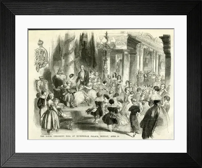 Framed Print : Royal Childrens Ball, Buckingham Palace, London Framed Print : Royal Childrens Ball, Buckingham Palace, London