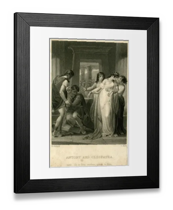 Framed Print : Shakespeare - Antony and Cleopatra Framed Print : Shakespeare - Antony and Cleopatra