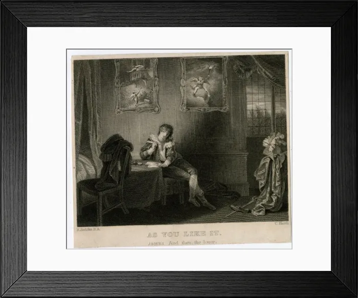 Framed Print : Shakespeare - As You Like It Framed Print : Shakespeare - As You Like It