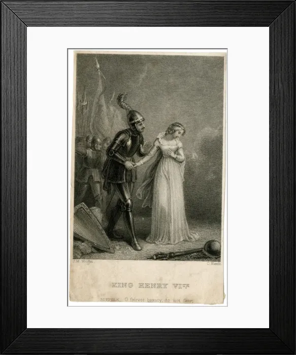 Framed Print : Shakespeare - King Henry VI, Part I Framed Print : Shakespeare - King Henry VI, Part I