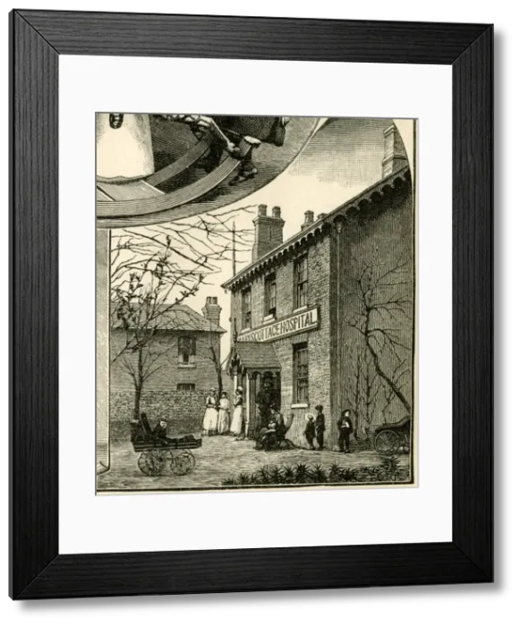 Framed Print : St. Marys Cottage Hospital, Plaistow, East London Framed Print : St. Marys Cottage Hospital, Plaistow, East London