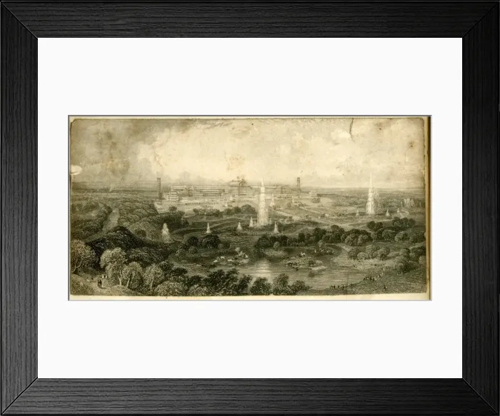 Framed Print : The Crystal Palace at Sydenham Framed Print : The Crystal Palace at Sydenham