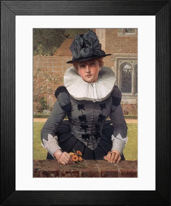 Framed Print : Sweet Anne Page, by G D Leslie Framed Print : Sweet Anne Page, by G D Leslie